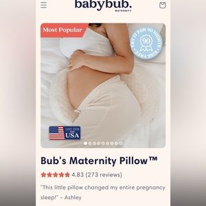 Baby Bub Maternity Pregnancy Pillow
